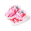 First Walkers Fashion Camouflage Baby Shoes Canvas Antiscivolo Suola morbida Boy Girl Toddler Casual For Born