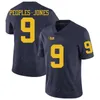 NCAA College Michigan Wolverines Football 4 Jim Harbaugh Jersey 98 Tom Harmon 4 DeVeon Smith 1 Devin Funchess 9 Donovan Peoples-Jones 1 Braylon Edwards Custom Name