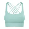 L-142 Fly Crisscross Training Fitness Sport Bras Top Women Butter Soft Skin Friendly Workout Gym Yoga Brassiere Opert Top2183