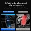 Snabbladdning 15W Magnetic Car Charger Wireless Automatic Charging för iPhone 13 12 11 Por Max XR X 8 Samsung S21 S20 för Xiaomi