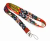 Designer Keychain Japanse anime manga My Hero Academia Lanyard voor Keys ID Credit Bank Card Cover Badge Holder Keychain Accessories