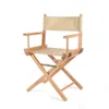 Camp Furniture Oaktafair Wood Director Chairs Folding Lightweight Outdoor Portable Foldable Camping Beach Chair Wooden