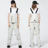 Ski-broek Winter Warm Women Waterdichte mannen Sneeuw Winddichte snowboarden Snowboarden Eéndelige broek Man Kleding Ski overalls