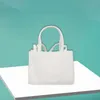 2023 Tasarımcı 3 Boyut Omuz Mini Çantalar Kadın Çantalar Yumuşak Deri Crossbody Lüks Moda Alışveriş Pembe Beyaz Satchels Bag