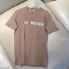 Maglietta da uomo Designer per uomo Camicie da donna Maglietta di moda con lettere Casual Estate Manica corta Uomo Tee Donna Abbigliamento Asiatico 254