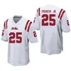 NCAA Ole Miss Rebels College Football 24 Snoop Conner Jersey University 25 Henry Parrish Jr 11 Dontario Drummond 36 Ashanti Cistrunk 2 Matt Corral 9 Jerrion Ealy Team