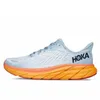 Mens Hoka One One Clifton 8 Running Shoes Bondi 8 Carbon X2 Triple Black White Summer Song Blue Coral Peach Real Teal Lunar Rock Sports Women Outdoor Sneakers