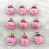 Charms Colorf Transparante Ball Glass Star Hanger Find Hair Accessoires Sieraden Earring Drop levering 2022 Smtef