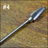 Nail Drill Accessories Wholepro Sier Electric Durable Tungsten Steel Carbide File Drill Bits For Nail Art Tools Equipment Mani4543315