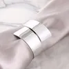 Pierścienie na serwetki 1 Pierścień metalowy na stole ślubne Uchwyt do dekoracji Seriveletero Ręcz