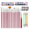 Kits d'art d'ongles, pinceaux à ongles, Kit de machine pour peinture acrylique, dessin, décorations de conception, stylo strass, ensemble d'outils de bricolage, fournitures