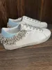 Italië merk Sneaker Vrouwen Casual Schoenen Winter Wollen Schoenen Zomer pantoffels Spuer-ster Sabot Designer Pailletten Klassieke Witte Doen-Oude Vuile SuperStar Slippers