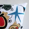 枕トップフィネル刺繍Sカバーピカソ枕カバー装飾的なスロー枕ソファカーベッド45x45cmの枕