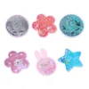 Table Mats Saku-ra/ocean Coasters Cute Quicksand Glitter Drink Women Kids Gift Silicone Non-slip Insulation Decoration