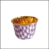 Cupcake 3000Pcs/Lot Muffin Cupcake Liner Roll Mouth Cake Paper Cup Wrappers Baking Tray Case Decorating Tools Bakeware Mold Drop Del Dhzby