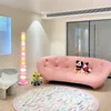 Arc-en-ciel bonbons chaîne lampadaires créatifs chambre d'enfants chambre Table lumières salon canapé côté coloré verre Luminaire