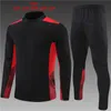 22 23 DE KETELAERE IBRAHIMOVIC Ensembles de maillots de survêtement de football pour enfants 2022 2023 Maillots de football Survêtements d'entraînement Ensemble de veste Chandal Futbol Survetement Foot Kit