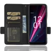 Telefonhüllen für T-Mobile revvl 6 pro 5g Lychee Litchi Funda Leder PU TPU BOTH COSS WALLETE WALSSCHAFTEN MAGNETISCHE LOCK