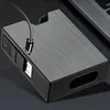 Neueste bunte winddichte Zigarettenetui Multifunktions-USB-Feuerzeug-Kit Schale Kunststoff Aluminium Innovatives Design Rauchen Aufbewahrung Stash Box Container DHL