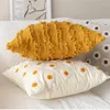 枕の花のカバーノルディック45x45cmソファリビングルーム用枕カバー廃棄物の枕の家の装飾
