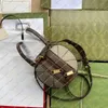 Ladies Fashion Casual Designe Luxury Ophidia Round Crossbody Shoulder Bag Handbag Messenger väskor En topp 5A 574794 Purse Pouch