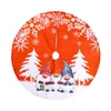 Kerstdecoraties prachtige bedrukte boomrok rok xams bodem decor vrolijke decoaraties voor home navidad orname k2n1