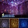 Projector Lamps Star Galaxy Projector Light Bluetooth Speaker Remote Controlled Laser Wedding Party Christmas Red