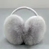 Bérets 1PC hiver chaud cache-oreilles 2022 mignon couleur unie oreillettes femmes moelleux confortable cache-oreilles en peluche doux plus chaud pour adulte