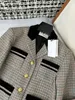 22SS Top Design Marca de qualidade Ladies garotas casaco de lã casaco de luxo feminino Marca de lã de lã Jaqueta