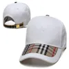 Ultimo popolare classico Top Designer Ball Cap Popular Tela Leisure Fashion Sun Cappello per uomini sportivi all'aperto Donne Baseball Caps Rightided P-3