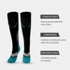 Herrensocken Sport Lange Röhre Kompression 4 PAARE Outdoor Laufen Elastische Leggings Drop