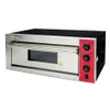 E01-1 Elektrikli Paslanmaz Çelik Tek Katmanlı Pizza Fırın Mutfak Ekipmanları için Timer Termosat