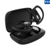 T17 TWS Wireless Bluetooth oortelefoons Headset sport waterdichte over-ear oortelefoons hoofdtelefoon 5.0 zwart