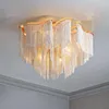 Chandeliers Modern Ceiling Chandelier For Living Room Tassel Aluminum Chain Led Lights Bedroom Lamp Dining Kitchen Indoor Lighting