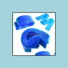 Fornitura per la pulizia del tatuaggio 100 Pz / set Clip per tatuaggio blu Manicotti per cavi in plastica Fornitura di sacchetti Ers usa e getta per Hine Accessori Drop Delivery Dhzpf