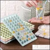 Ice Cream Tools Diy Creative 96 Grids Ice Cream Cube Tools Small Mold Square Shape Sile Tray Fruit Maker Bar Kitchen Home Accessorie Dhsvt