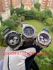 5style mode Perfect Quality Men's Watch 18K rose or rose gris blue cadran vk quartz chronograph working mens montres caoutchouc str217s