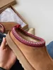 Australie Classique Bottes De Travail Tazz Pantoufles De Fourrure Diapositives Femmes Ultra Mini Plate-Forme Bottes De Neige Tasman Slip-on Les Petites Suede Mélange De Laine