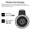 Fast Charge 30W Magnetic Car Wireless Dopecter для серии Magsafe iPhone 12 13 Pro Max Mini Зарядка подставка для телефона