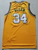 Vintage Kevin 35 Durant Allen 34 Allen Basketball jersey Men Kids Green Gary 20 Payton Shawn 40 Kemp Detlef 11 Schrempf Red Edition Retro