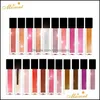 Lip Gloss Metal Liquid Lipstick 21 kleuren Waterdichte make -up metalen lipgloss longlasting glinstering glitter tint druppel afgifte 2022 H dhtww