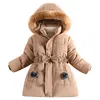 Giubbotti Ragazza Giacca invernale imbottita in cotone Cappotto moda per bambini Capispalla per bambini Piumino caldo per bebè Abbigliamento per bambini 4-12 anni 221028