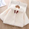 Jackor Winter Faux Fur Born Baby Girl Clothes Warm Children's Thicken Jacket For Girls Coats Kids Clothing 221028