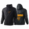 Ryhb Hoodies Sweatshirts 2023 F1 McLaren Team Racing Fans Men's Lando Norris Autumn Winter Jacket Coat Fashion Windbreaker Sportwear