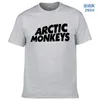 Męskie koszulki arktyczne małpy bawełniana koszulka koszulka męska zespół męski tshirt letnia hip hop Hip Hop Podstawowy koszulka z nadrukiem shirtarctic Cot
