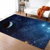 Tapis Univers Galaxy Tapis pour salon décor doux mousse à mémoire de forme enfants chambre tapis de jeu tapis 3D espace planète salon plancher