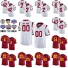 NCAA USC Trojans College Football 18 Eric Gentry Jersey University 53 Shane Lee 13 Caleb Williams 26 Travis Dye 6 Austin Jones 3 Addison 4 Williams Team Color Red White