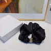 CE Faashion Scrunchies Hairbands Women list drukuj gumki do włosów projektant elastyczne jelito grube krawaty liny kucyk Holder