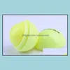 Lip Balm Cute Round Ball 3D Fruit Mouth Beauty Natural Moisturizing Lips Care Balms Lipstick Heal Dhi8U6620257