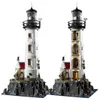 Block 2022 NY MOC 21335 MOTORISERAD LIGHTHOUSE IDEAS Byggnadsblock Tekniska tegelstenar DIY Monterad modellutbildningsleksak för barn8360181